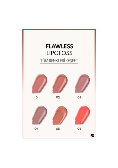 Note Flawless Lipgloss 04 Smeel Of Coffee 01