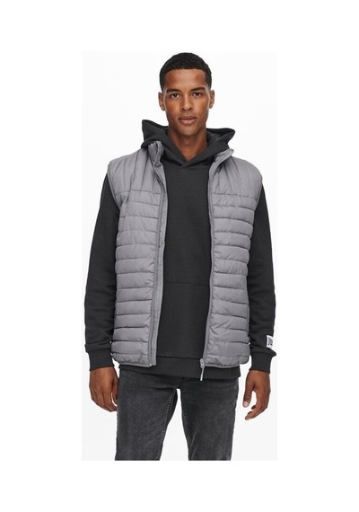 Only & Sons Erkek Premium Paul Quilted Şişme Yelek 22015123-blk 001