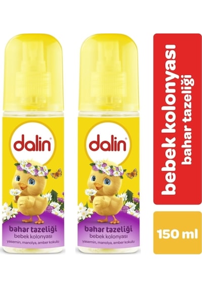 Bebek Kolonyası Bahar Tazeliği Sprey 150 Ml X2 Adet