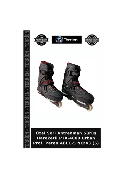 Özel Seri Antrenman Sürüş Hareketli Pta-4000 Urban Prof. Paten Abec-5 No:43 5 Çok Renkli