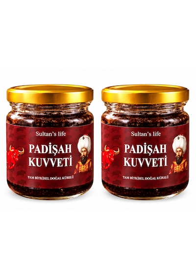 Zenvia Store Padişah Kuvveti Macunu Doğal Bitkisel Kuvvet, Sertlik, Enerji Arttı.ran Macun 240 Gr X 2 Adet