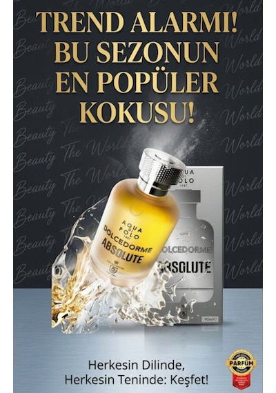 Aqua Di Polo 1987 Dolcedorme Absolute Premium Seri Erkek Parfümü 90ml Oryantal