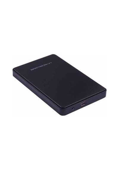 2.5 İnç Harici Hard Disk için Siyah Kılıf