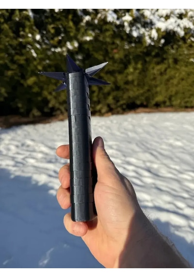 Açılır Kapanır Teleskopik Shuriken Samurai Kılıç - Dekoratif Oyuncak Ve Koleksiyonluk Kılıç