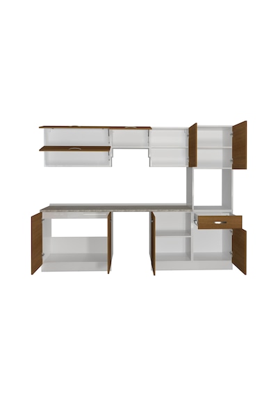 Decoraktiv Elite 280y Ankastre Boy Dolaplı Mdf Hazır Mutfak Dolabı - Tezgah Dahil - Naturel Ceviz Decoraktiv Elite 280y Ankastre Boy Dolaplı Mdf Hazır Mutfak Dolabı - Tezgah Dahil - Naturel Ceviz