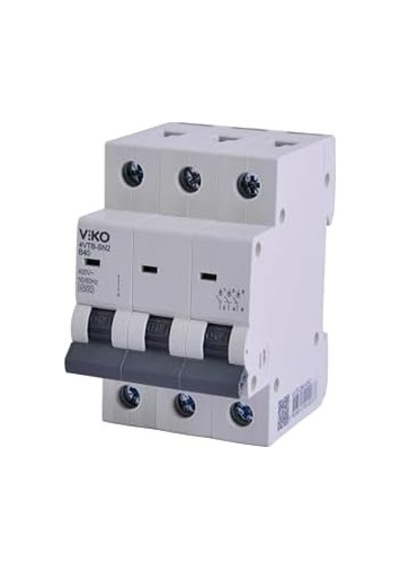 4vtb-3b40 Otomatik Sigorta 4,5ka B Tipi 3 Kutup 40a