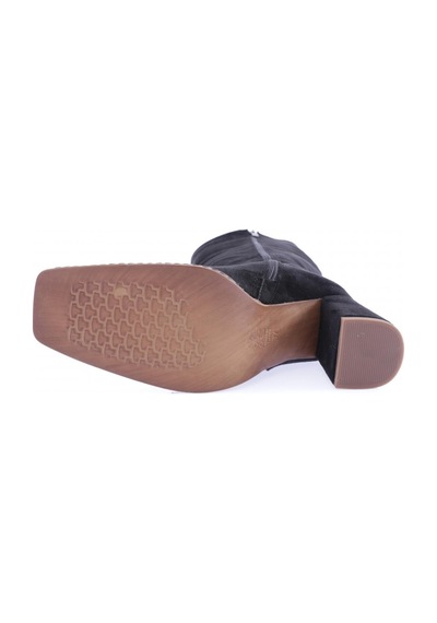 Dgn 3273 Sivri Burun Kadin Topuklu Çizme 3273-2174-R1680 Siyah
