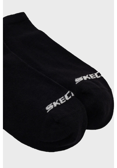 Skechers Pamuklu Logolu 3 Pack Çorap Unisex Çorap S2520315-3817 Siyah
