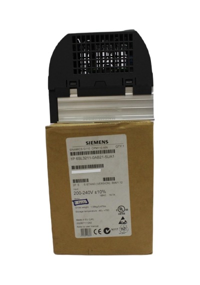 6sl3211-0ab21-5ua1 Sıemens Sınamıcs G110-cpm110 Ac Drıve Yeni Kutu Açık