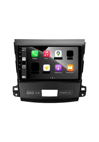 Mitssubisi Outlander Android Multimedya Sistemi 4-64 Cadence 2008-2012 +360 Kamera 9"