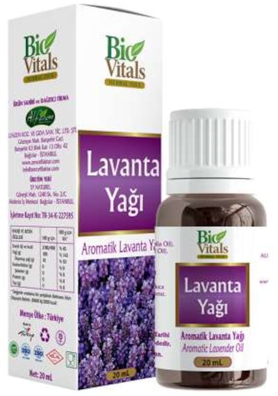 Bio Vitals Lavanta Yağı 20ml X 2 Adet