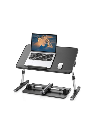 Bix Al30 Ayarlanabilir Laptop Standı Ergonomik Tasarım 17 İnç Uyumlu Taşınabilir Masa Siyah