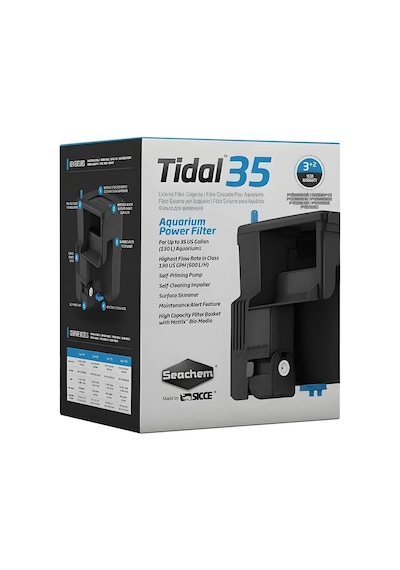 Seachem Tidal 35 Askı Filtre 500 L/h