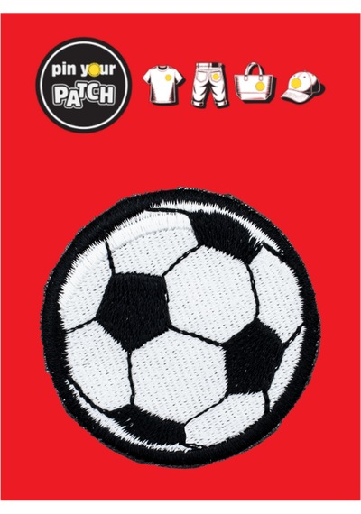 Pin Your Patch Ütü İle Yapışan Yama Patch 7046 Futbol Topu Çok Renkli