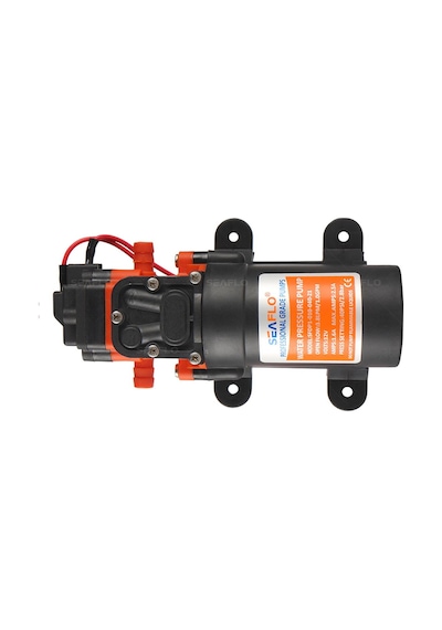 Seaflo Sfdp2-012-035-21 Karavan, Tekne Hidroforu 24 Volt 4.3 Lt./dak 35 Psi 2.4 Bar
