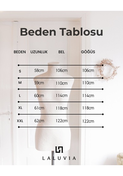 Laluvia Kahverengi Saç Örgü Kollu Mont - 5003