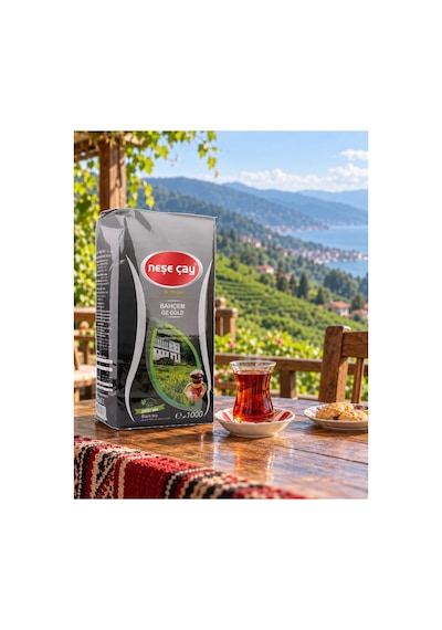 Neşe Çay Bahçem Öz Gold Siyah Dökme Çay 1 KG