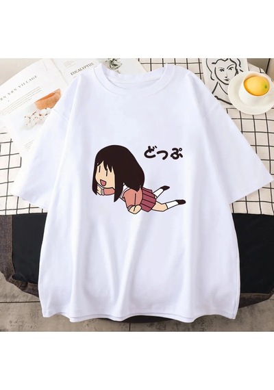 Startmore Beyaz Azumanga Daioh Ayumu Kasuga Leri Lar Mutlu Zaman Zevk Uçma Beyaz