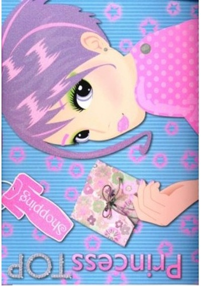 Princess Top My Shopping - Mavi- Çiçek Yayıncılık