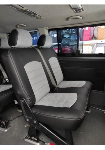 Volkswagen Transporter 6+1 Araca Özel Oto Koltuk Kılıfı (500520203)