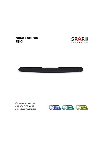 Volkswagen Transporter T4 1995-2003- Yıl Aralığı Uyumlu Arka Tampon Eşiği Mat Siyah
