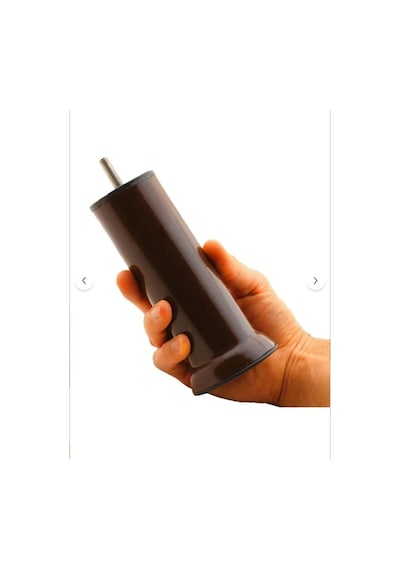Mobilya Kanepe Baza Koltuk Çekyat Yükseltme Ayağı Kalın Diş M10 Kahverengi Plastik 15 Cm 4 Adet Kahverengi