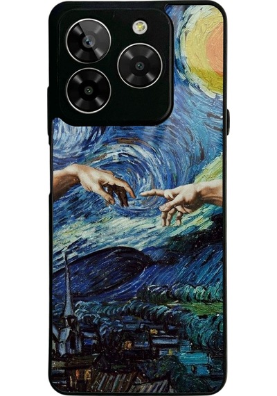 Gm Era 50 El Ele Tasarımlı Glossy Telefon Kılıfı Siyah
