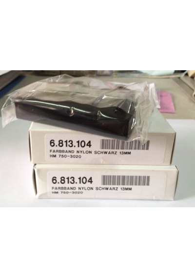 Havvo Hm750-hm850 Ribon Siyah Şerit Kartuş 13mm