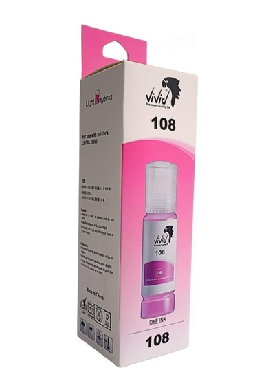 Epson 108 Muadil Açık Kırmızı Mürekkep 70 Ml Diğer