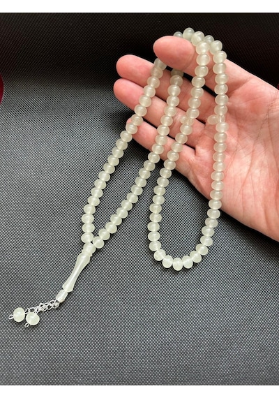 Kedi Gözü Fosforlu 99 Luk Toz Kehribar Benzetme Namaz Tesbihi Hediyelik Tesbih Ks2383