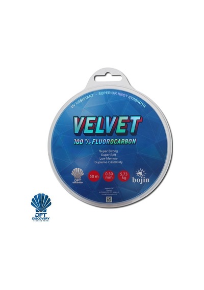 DFT Bojin Velvet Fluorocarbon 50 m 0.30 mm Misina