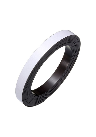 Ay Magnet 2 Metre 20mm Yapışkanlı Şerit Mıknatıs Magnet