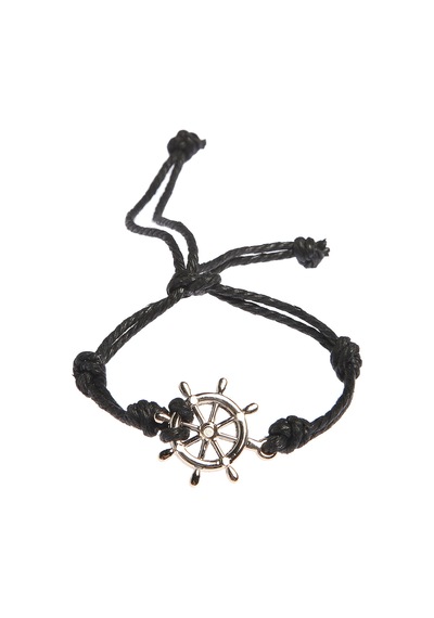 Tblk03233 Gemi Dümeni Figürlü Salaş Unisex Bileklik 3197-3400 Çok Renkli
