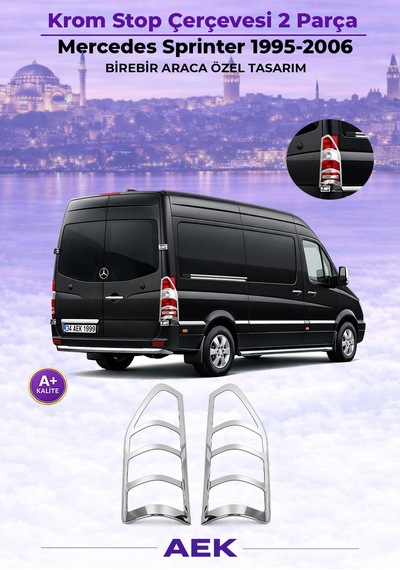 Mercedes Sprinter Stop Çerçevesi 1995-2006 Paslanmaz Çelik