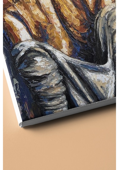 Webstyle Sayılarla Boyama Seti Kasnaklı Yorgun Kadın 2 50 X 65 Cm