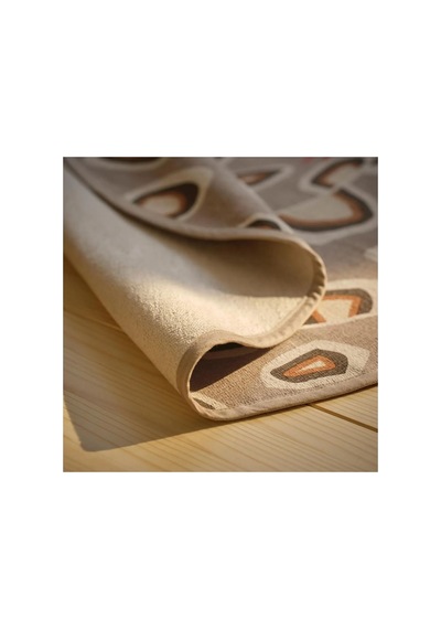 Ikea Sandlöpare Çocuk Oyun Halısı 100 X 100 Cm Bej - Kahverengi Bej -  Kahverengi