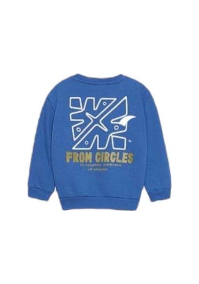 Nk Kids Erkek Bebek Pamuklu İki İplik Kuzey Sweatshirt-14725 İndigo