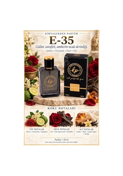 KP E-35 Erkek Parfüm EDP 50 ML