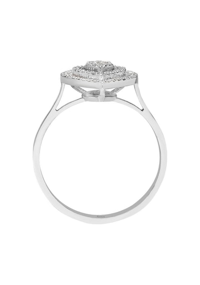 Sirius F Renk 0,23 Karat Baget Pırlanta Damla Yüzük 0841R0055