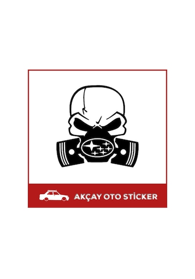 Kuru Kafa Subaru Sticker Kuru Kafa Oto Sticker Araç Sticker