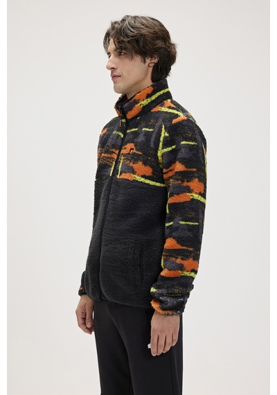 Bad Bear Vernon Siyah Erkek Full-zip Polar Sweatshirt Siyah