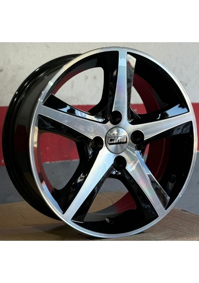 4 100 15 6.5 Et35 Cms642 Black Diamond Tek Jant