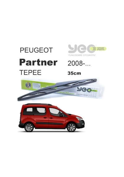 Peugeot Partner Tepee Arka Silecek 2008-.. Peugeot Partner Tepee Arka Silecek 2008-..