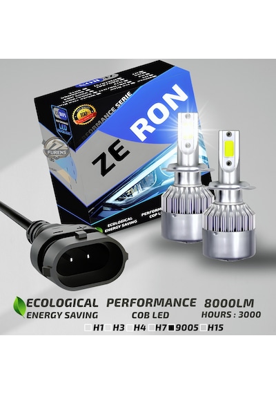 Honda Civic Fd6 2007-2012 Kısa Far Uyumlu Şimşek Etkilii Led Xenon Performance Series Hb3