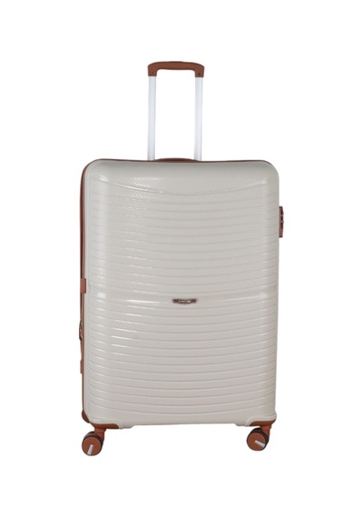 Mçs Group V379 Aura Y.üretim Pp Valiz 75 Cm S21yy100014275 11139 Kemik/kahverengi