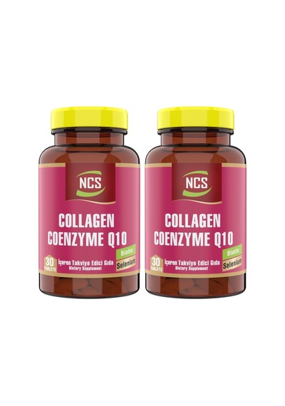 Ncs Hidrolize Collagen Coenzyme 2 Kutu 60 Tablet Q10 Biotin Zinc