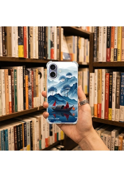 Printify Tecno Spark7t İle Uyumlu Simya Serisi Sonsuz Akış Tasarımlı Uv Baskılı Köşe Korumalı Antişok Kılıf Şeffaf