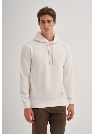 Cazador Erkek Sweatshirt Ekru 5208 25ke90000075 E90011 Ekru