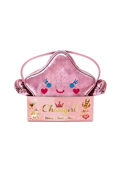 Chocogirl Stary Deri Kız Çocuk Sırt Çantası Cnt-2014 - Pembe Çok  Renkli