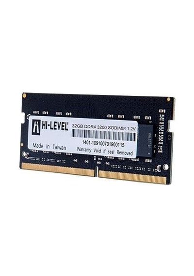 Hı-level 32gb Ddr4 3200mhz Notebook Ram Value Hlv-sopc25600d4/32g